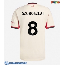 Fotballdrakt Herre Liverpool Dominik Szoboszlai #8 Bortedrakt 2025-26 Kortermet